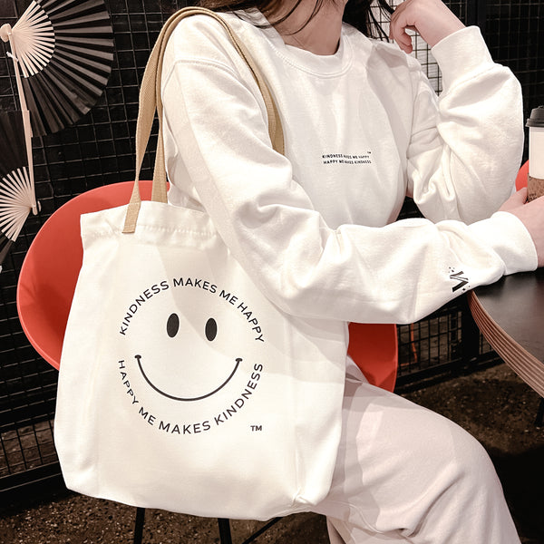 Kindness Smiley Face Tote Bag